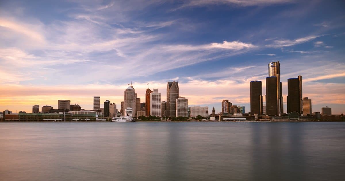 Metro Detroit skyline