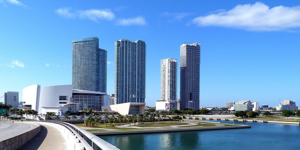 Florida Gold Coast skyline